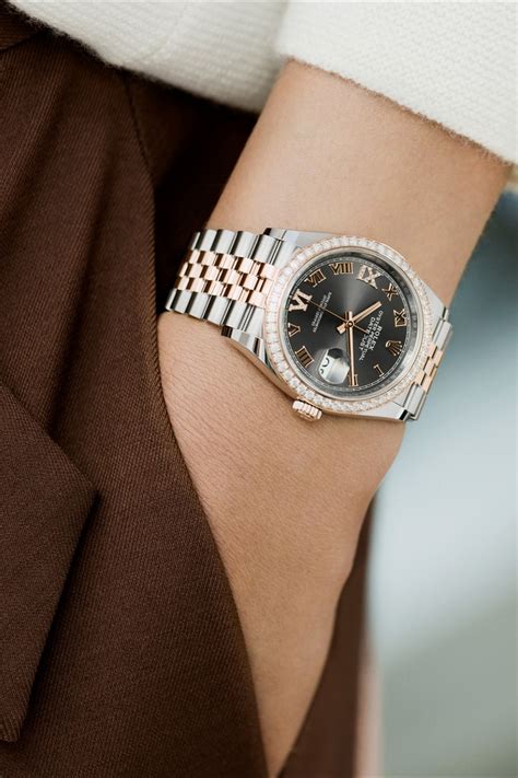 rolex 36mm on woman's wrist|rolex datejust 36 or 41.